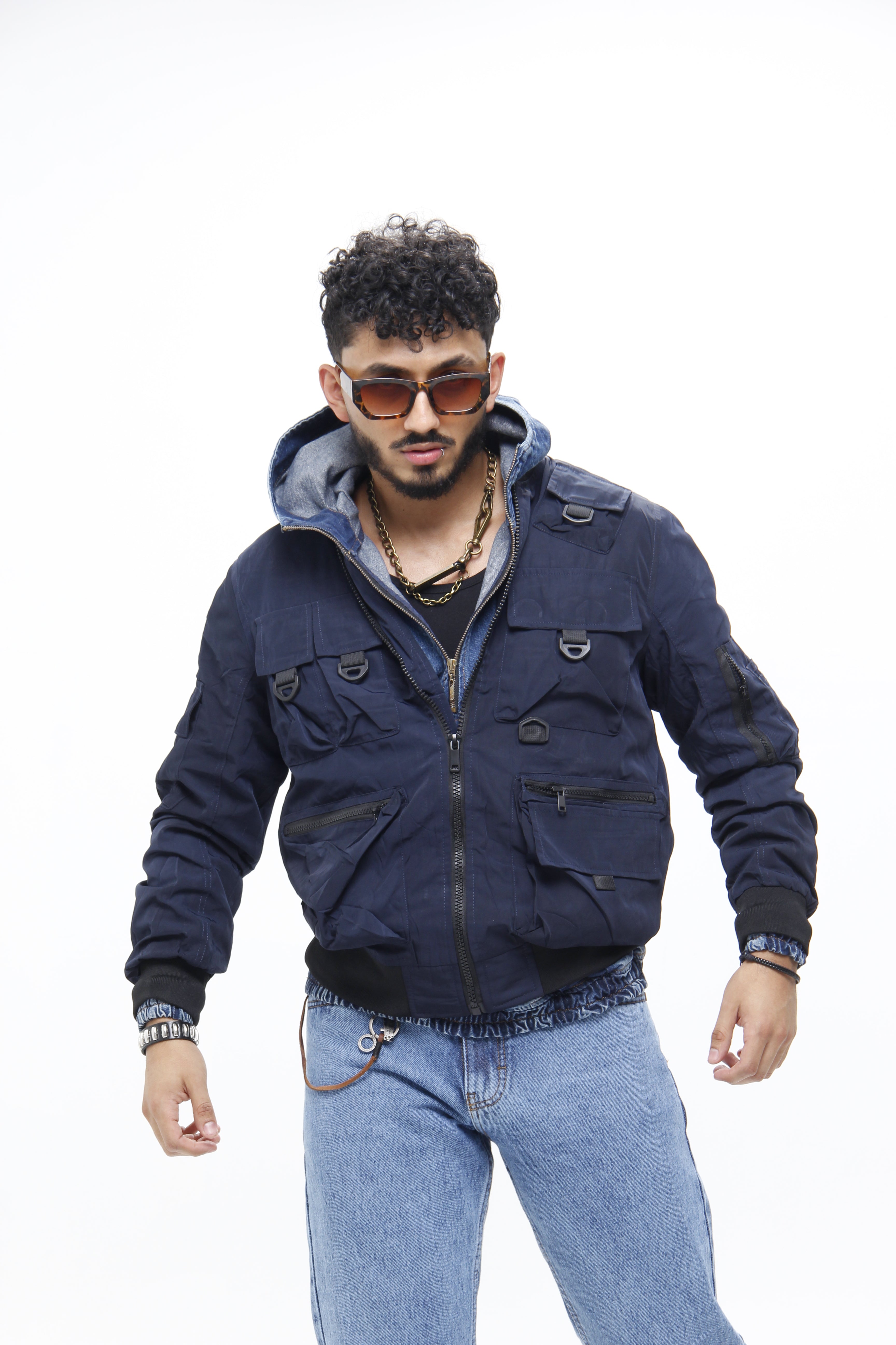 Chaqueta Cargo Multibolsillos