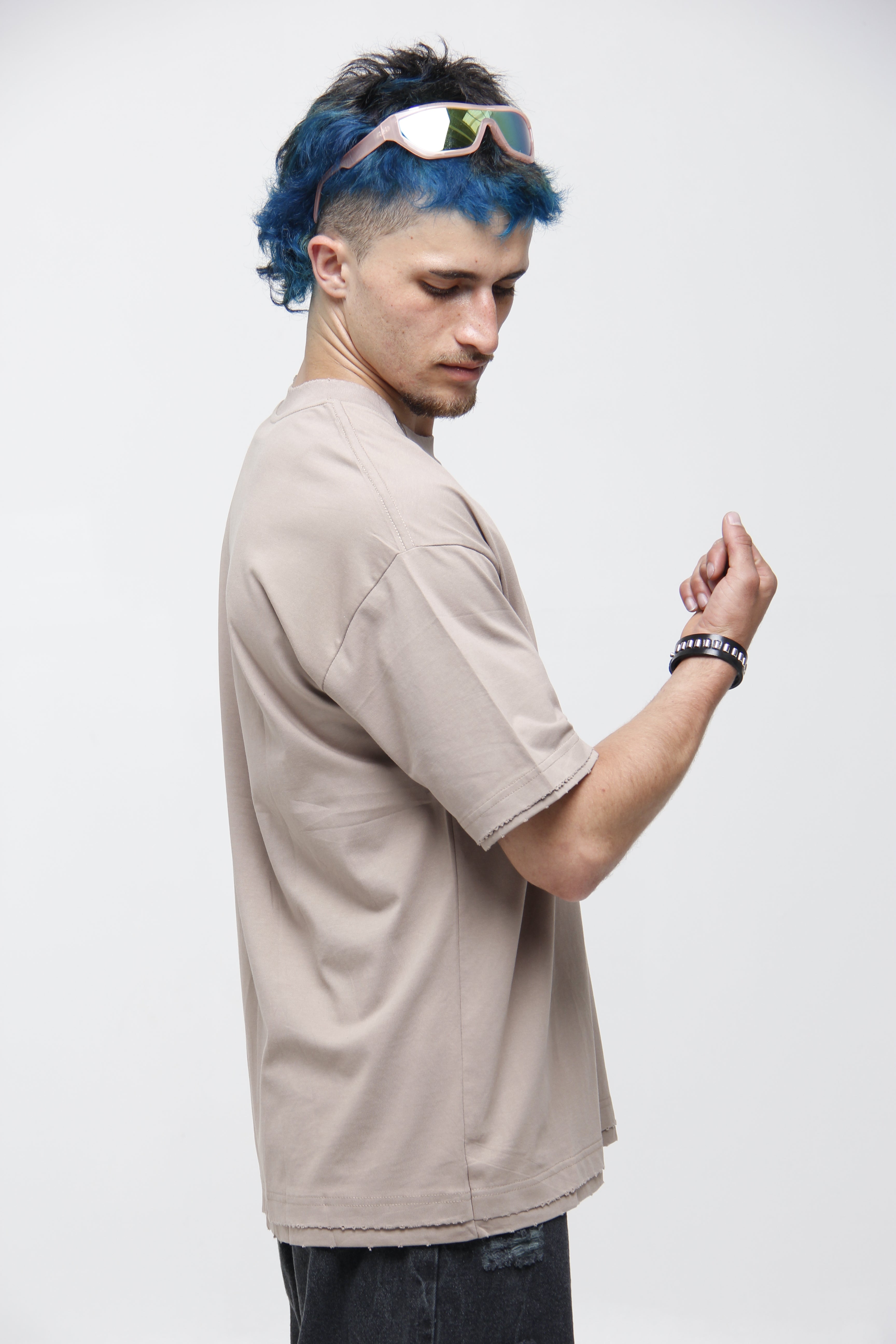 Camiseta Relax Fit Distressed - High-End Urban Style