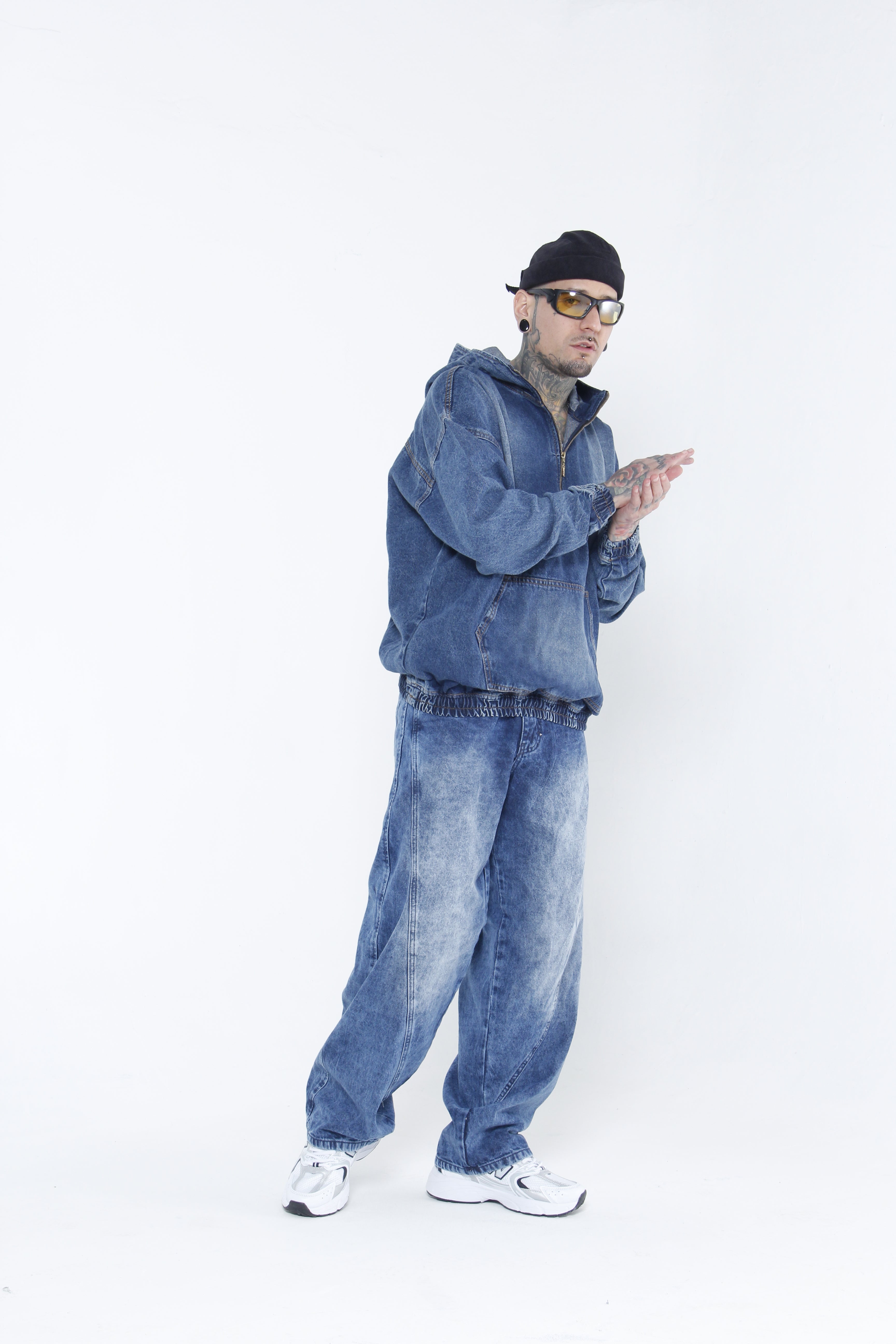 Jean Baggy para Hombre Lavado Ácido
