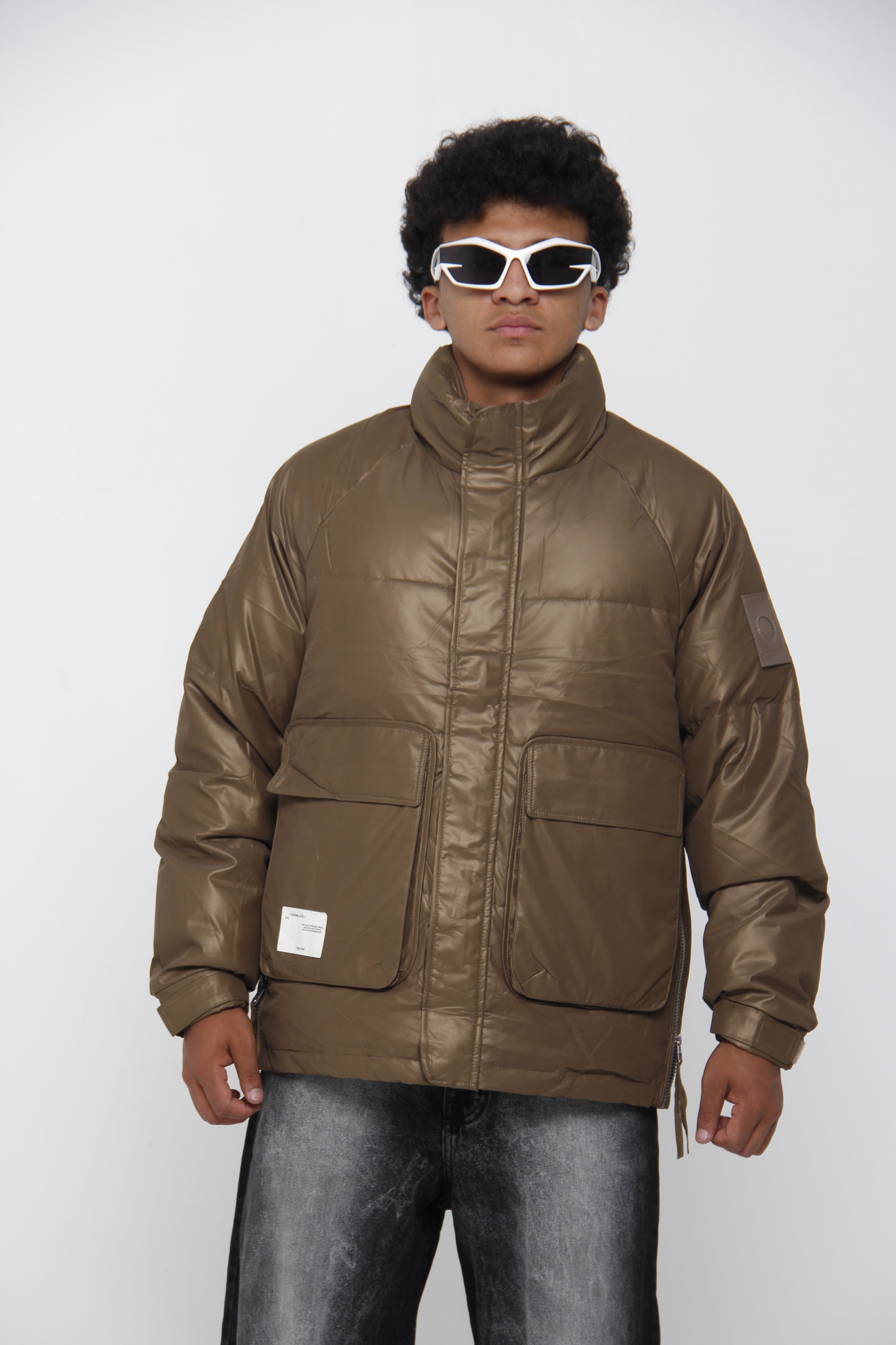 Chaqueta Puffer para Hombre Acolchada - Estilo Parka Oversize