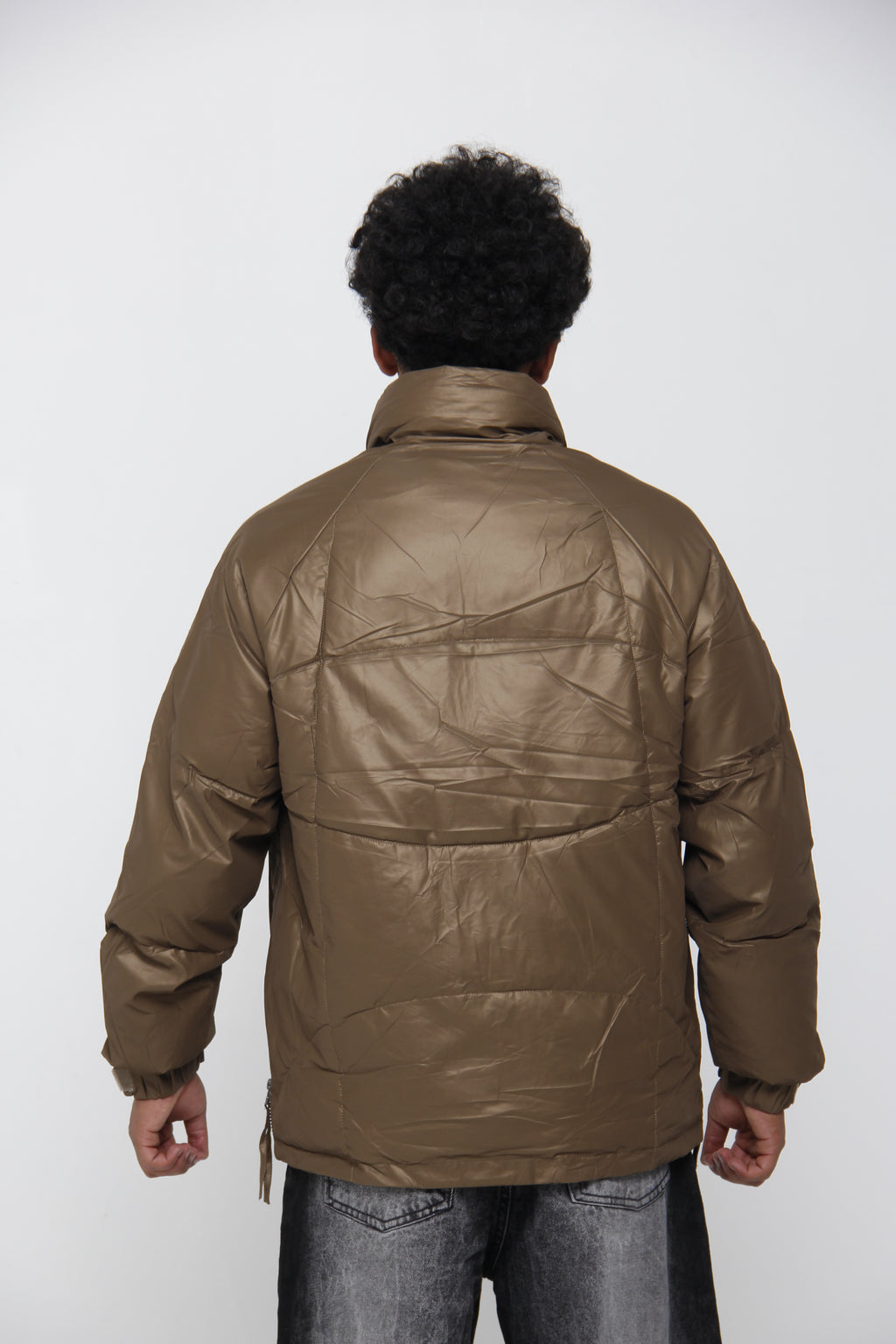 Chaqueta Puffer para Hombre Acolchada - Estilo Parka Oversize