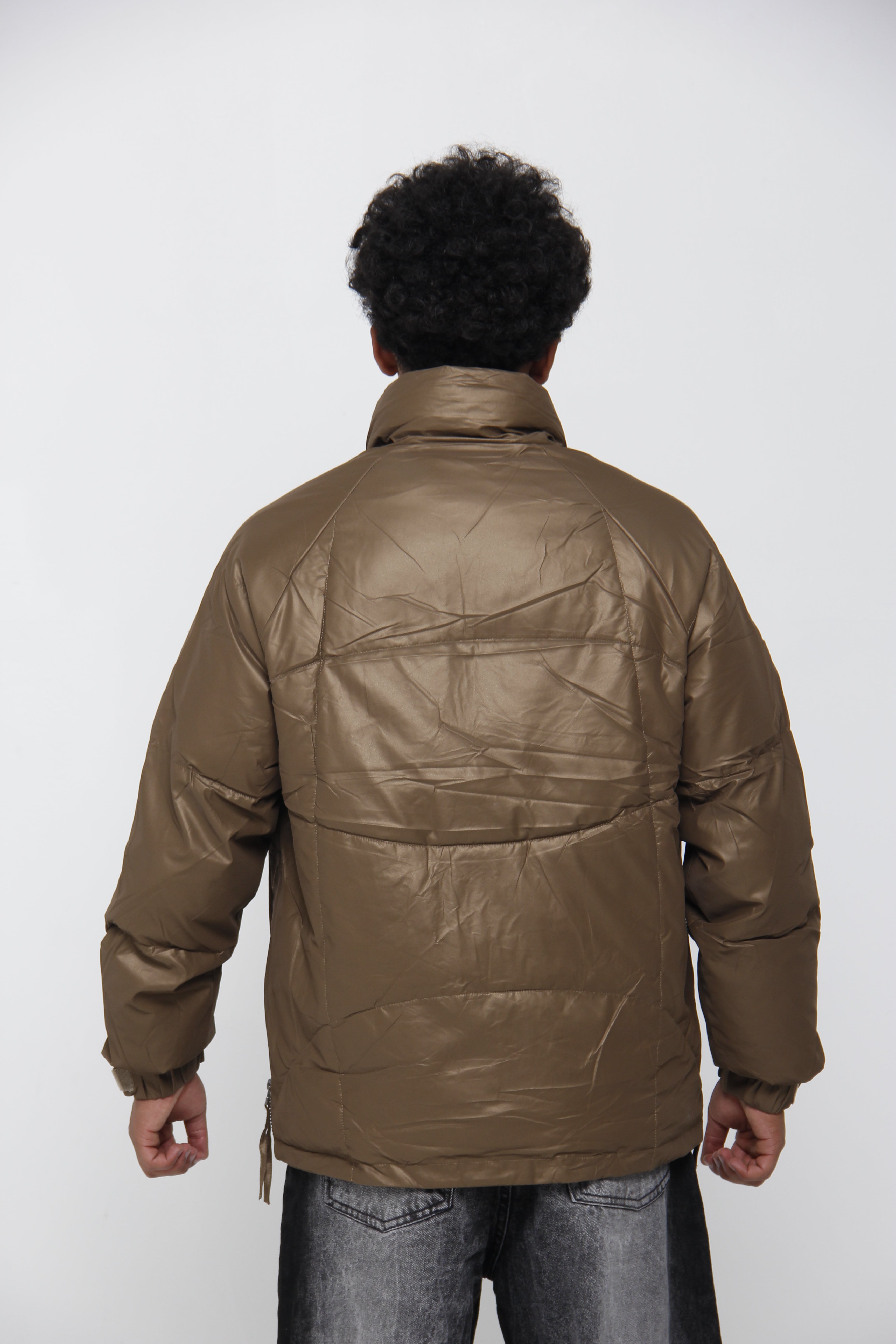 Chaqueta Puffer para Hombre Acolchada - Estilo Parka Oversize