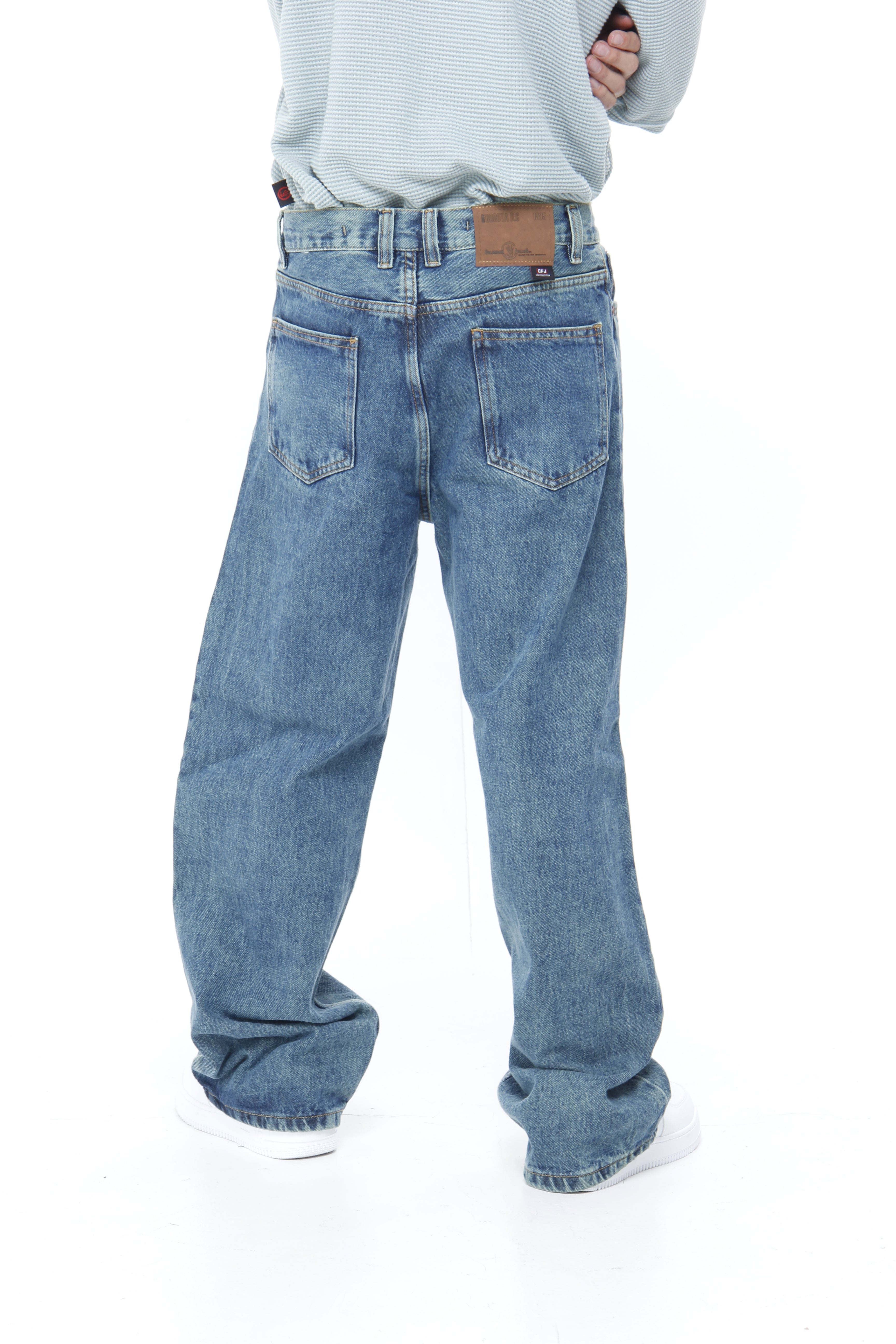 Jean Baggy para Hombre - Pantalón Denim Azul