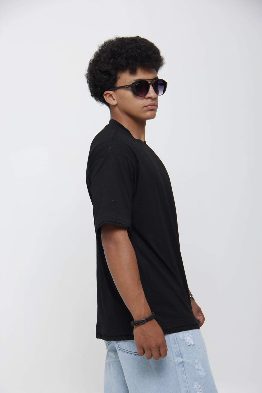 Camiseta Relax Fit Distressed - High-End Urban Style