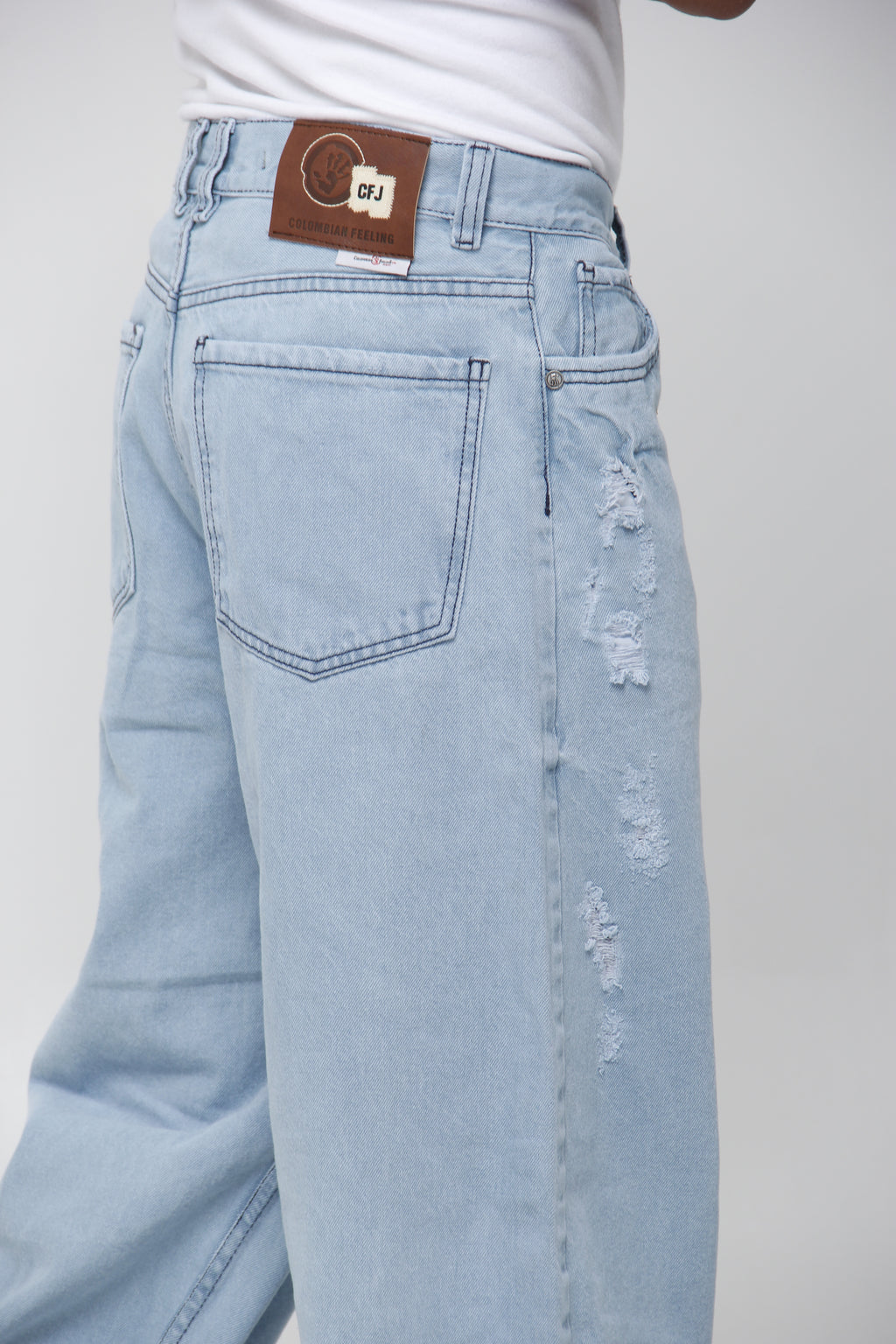 Jean Super Baggy  para Hombre - Corte Ultra Ancho