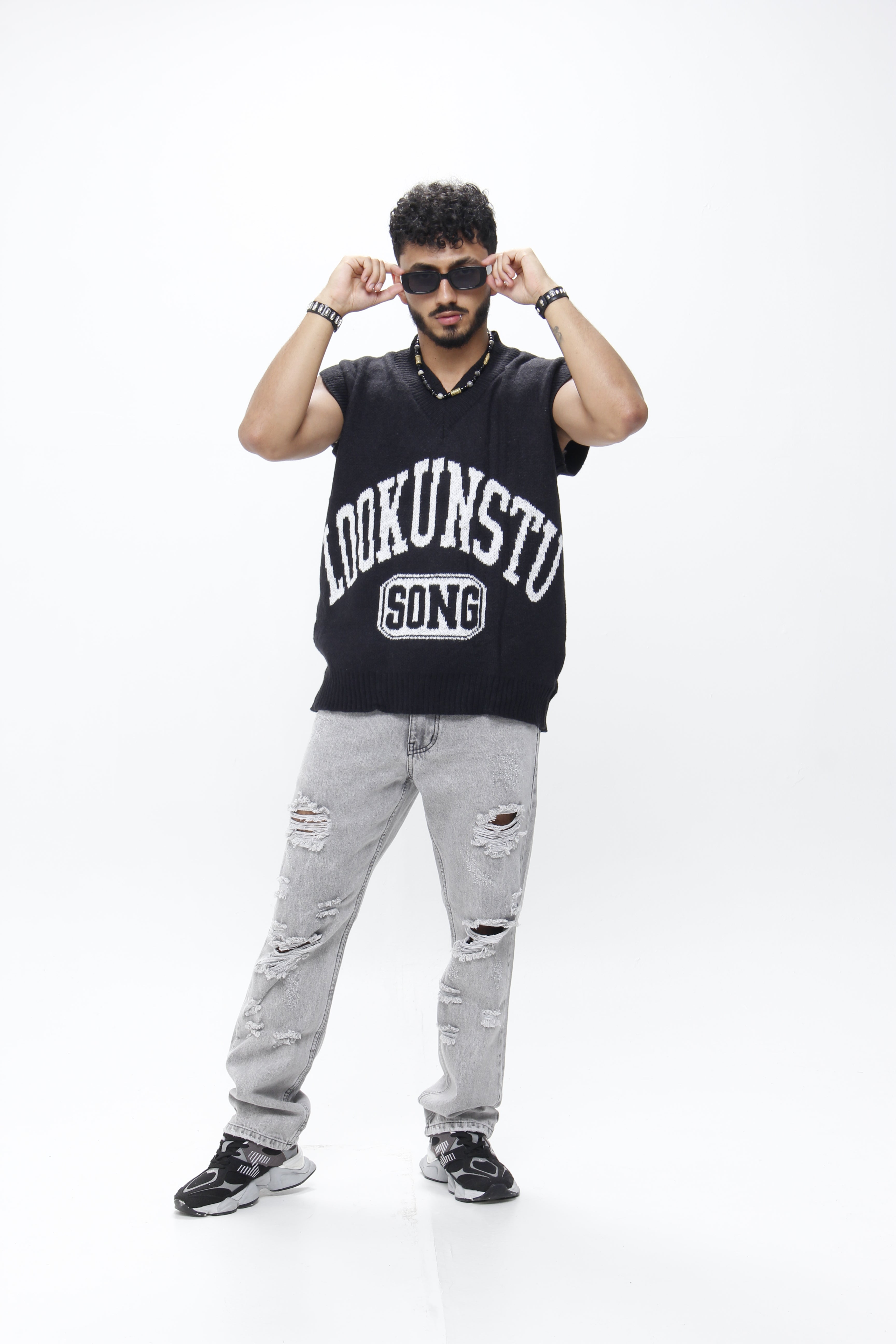 Jean Relax Fit – Pantalón Denim Desgastado Estilo Urbano y Skater