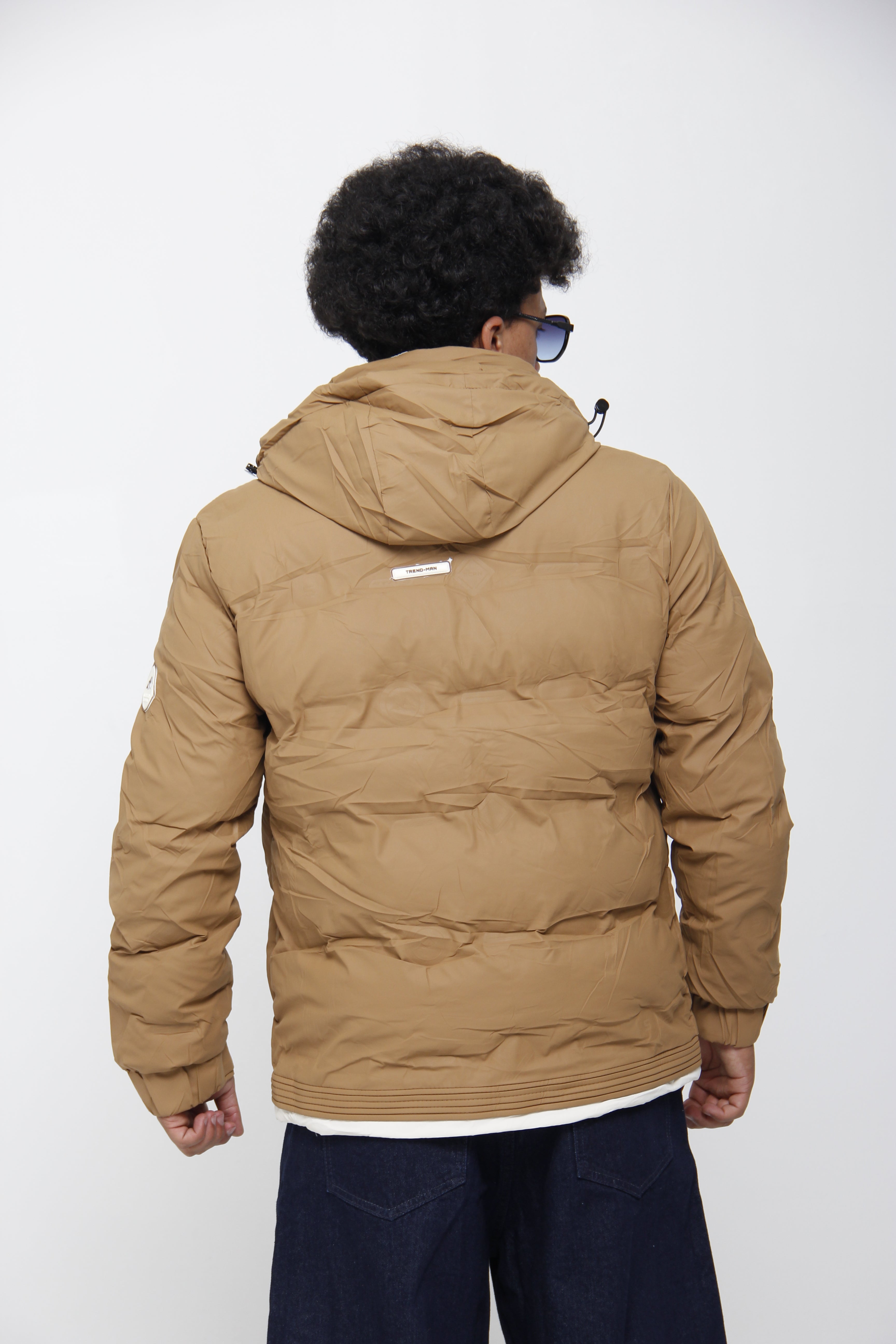 Chaqueta Puffer Acolchada Impermeable para Hombre - Streetwear