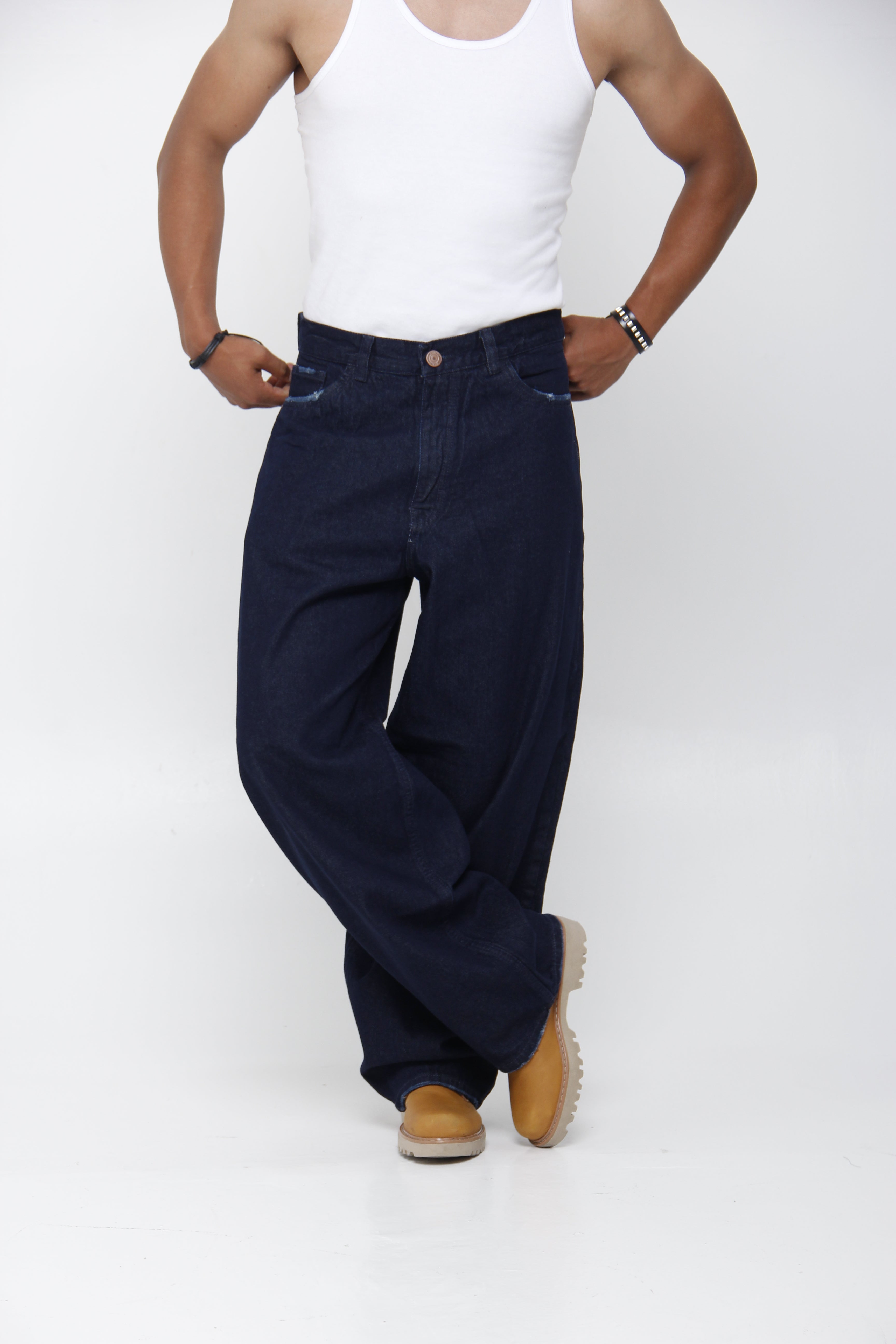 Jean Super Baggy  para Hombre - Corte Ultra Ancho