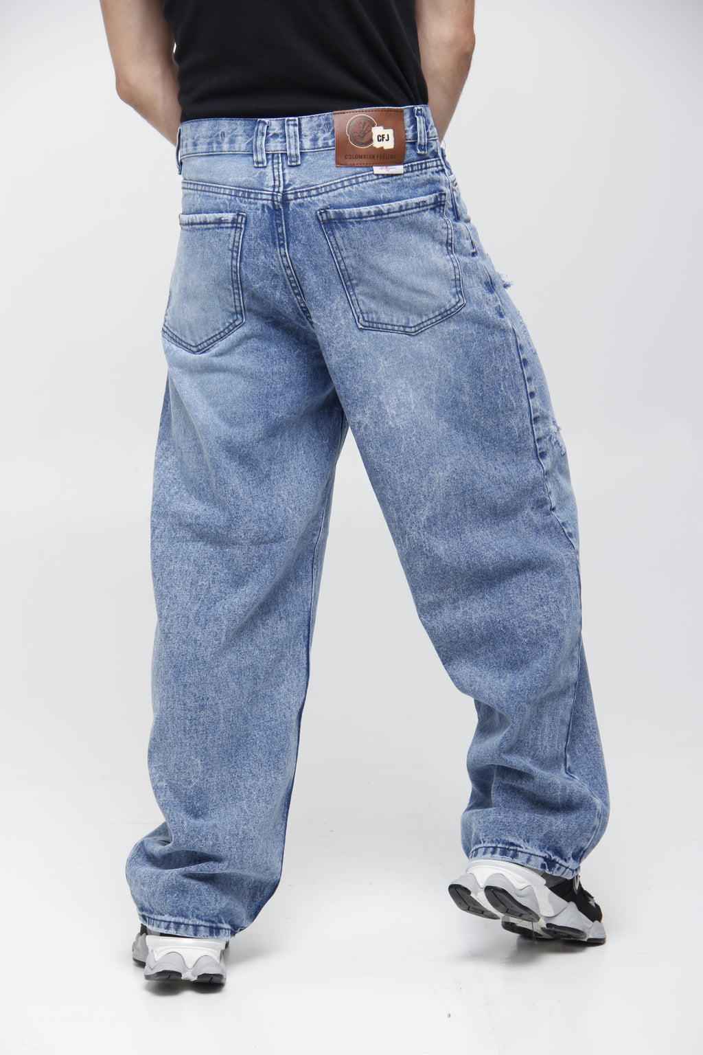 Jean Super Baggy  para Hombre - Corte Ultra Ancho