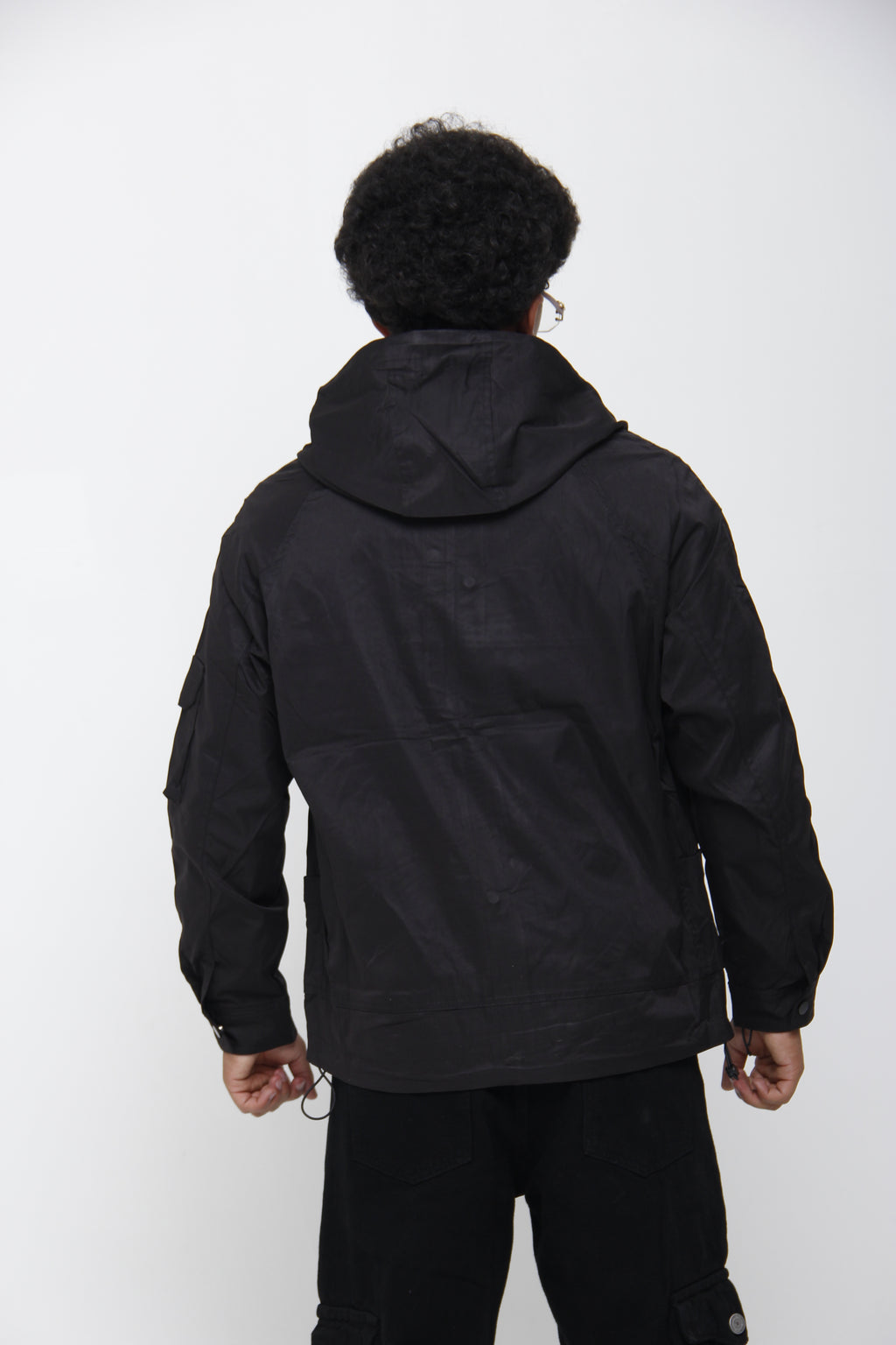 Chaqueta Cortavientos para Hombre - Estilo Parka Táctica