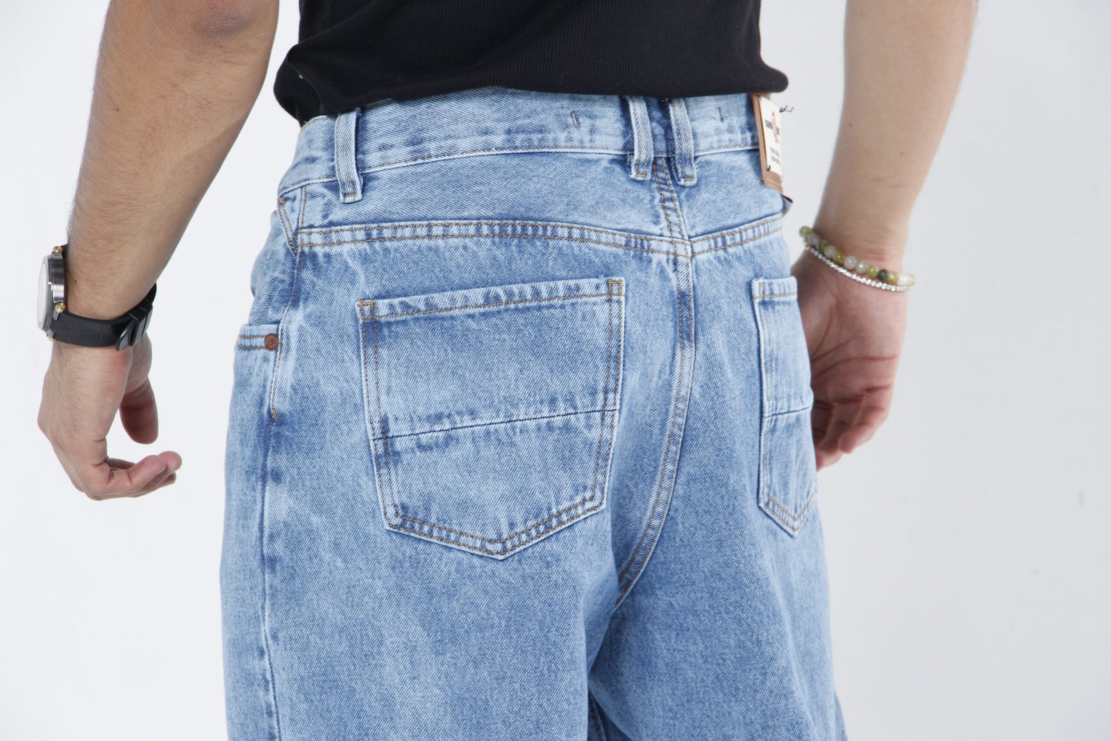 Jean Baggy Azul Claro - Ancho Estilo Urbano
