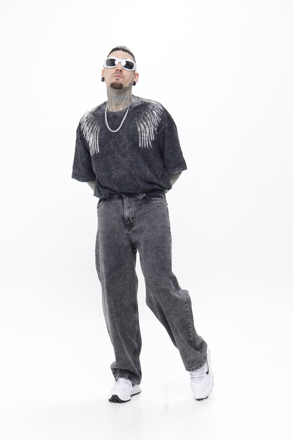 Jean Super Baggy  – Pantalón Denim Extra Ancho Streetwear Urbano