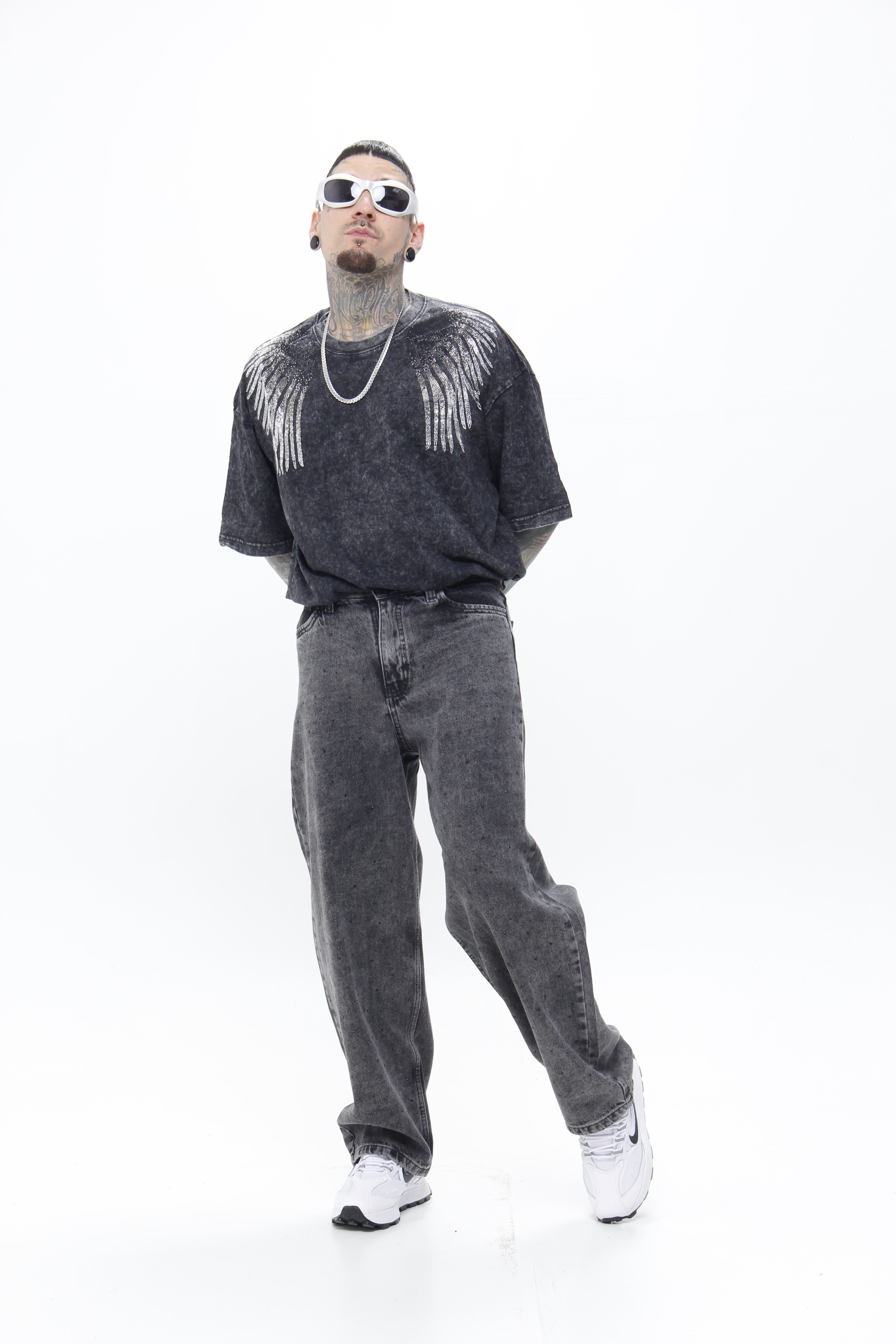 Jean Super Baggy  – Pantalón Denim Extra Ancho Streetwear Urbano