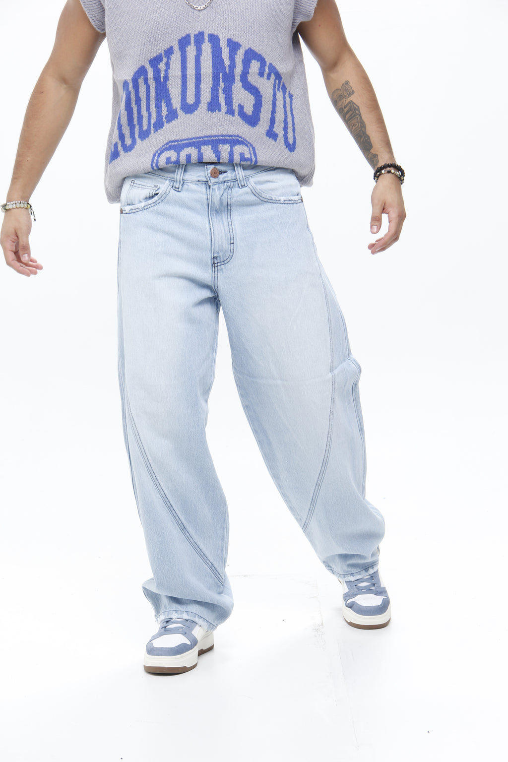 Jean Super Baggy  – Pantalón Denim Extra Ancho Estilo Skater & Urbano Colombia
