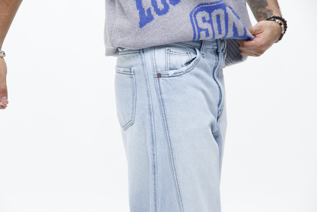 Jean Super Baggy  – Pantalón Denim Extra Ancho Estilo Skater & Urbano Colombia