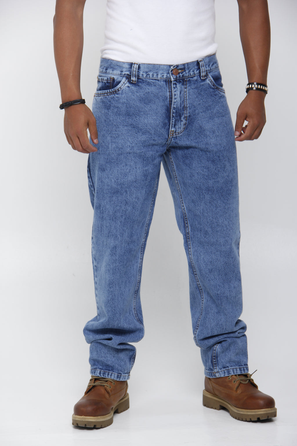 Jean para Hombre - Corte Relaxed Fit Recto