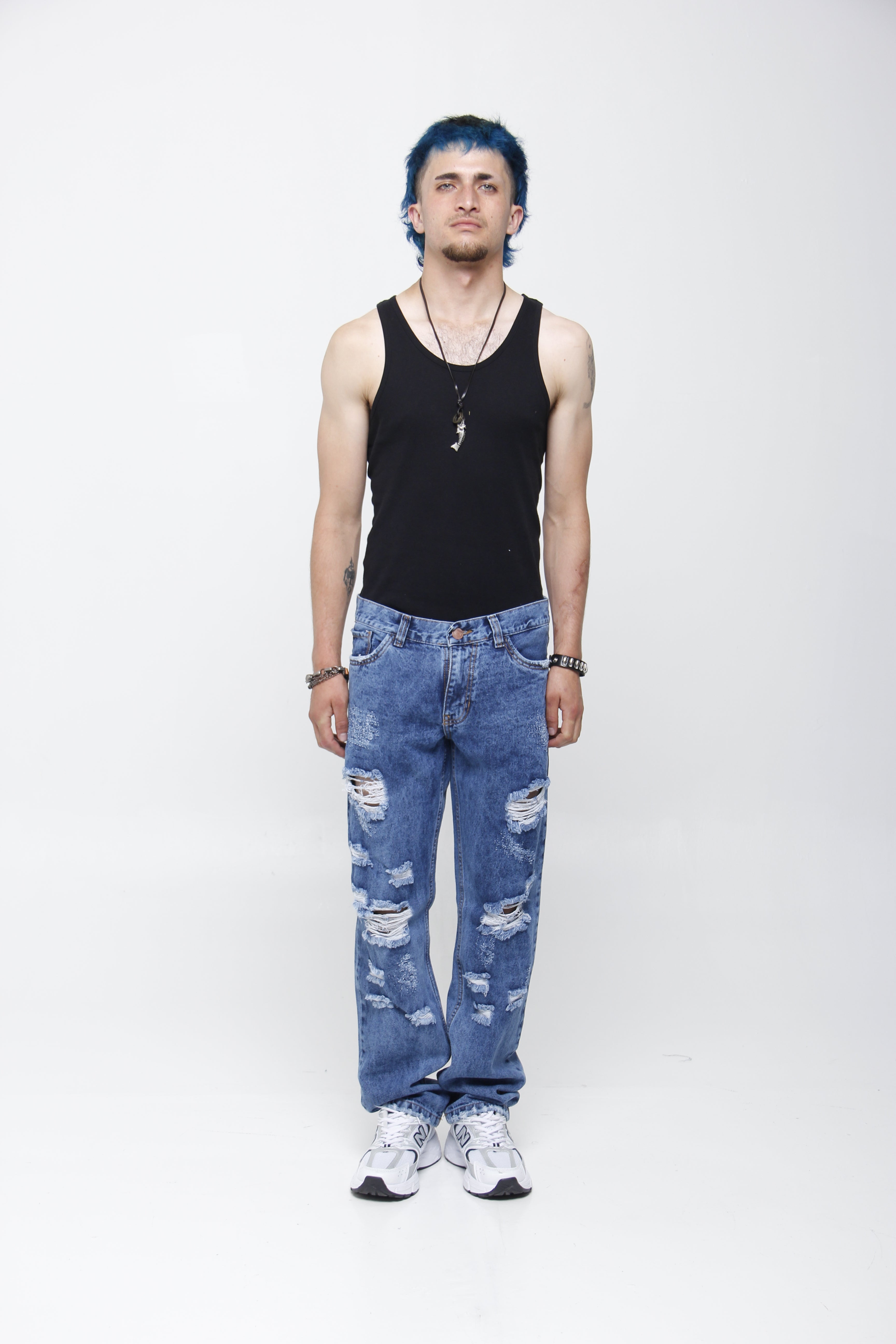 Jean para Hombre - Corte Relaxed Fit Recto