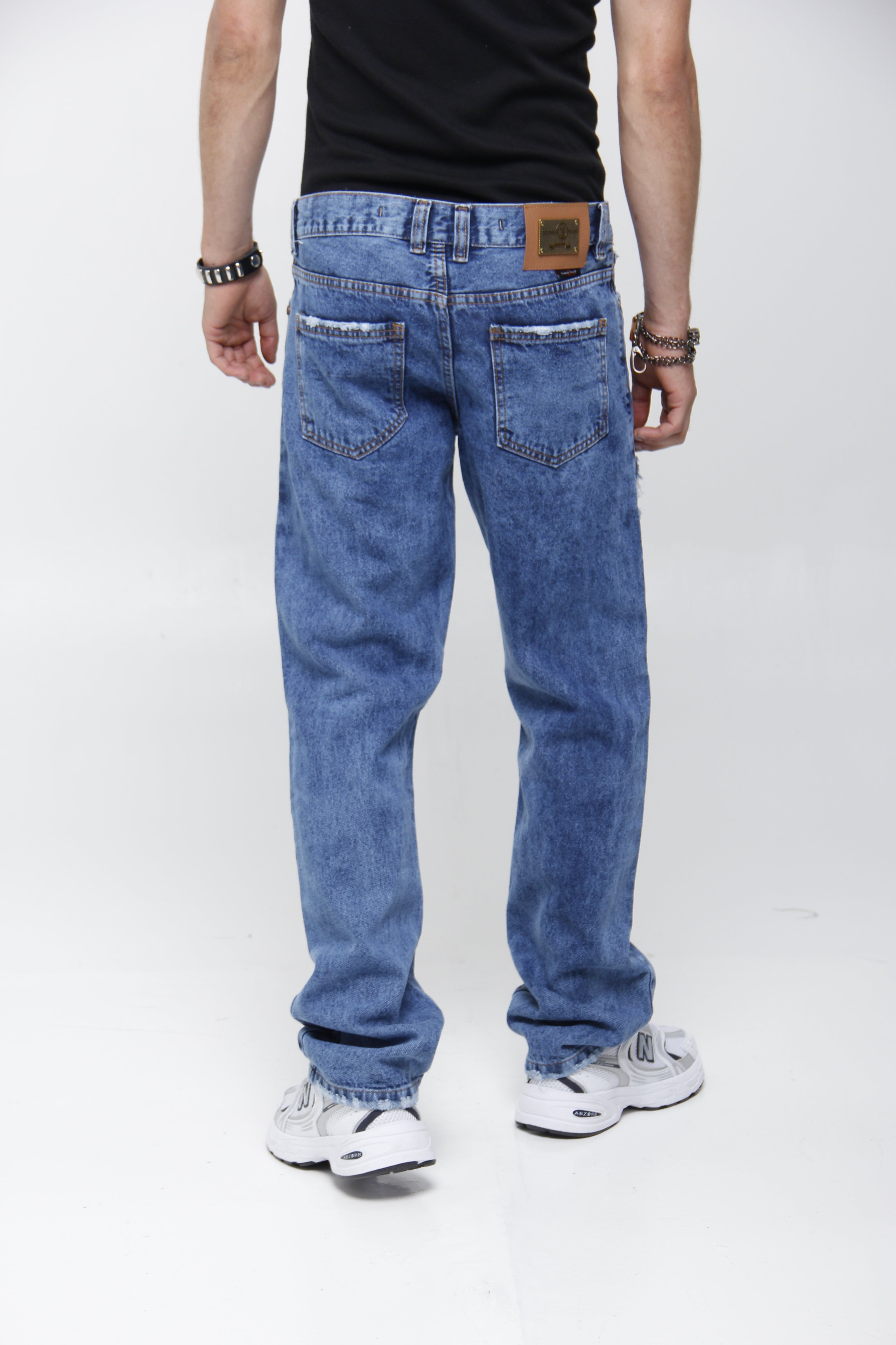 Jean para Hombre - Corte Relaxed Fit Recto