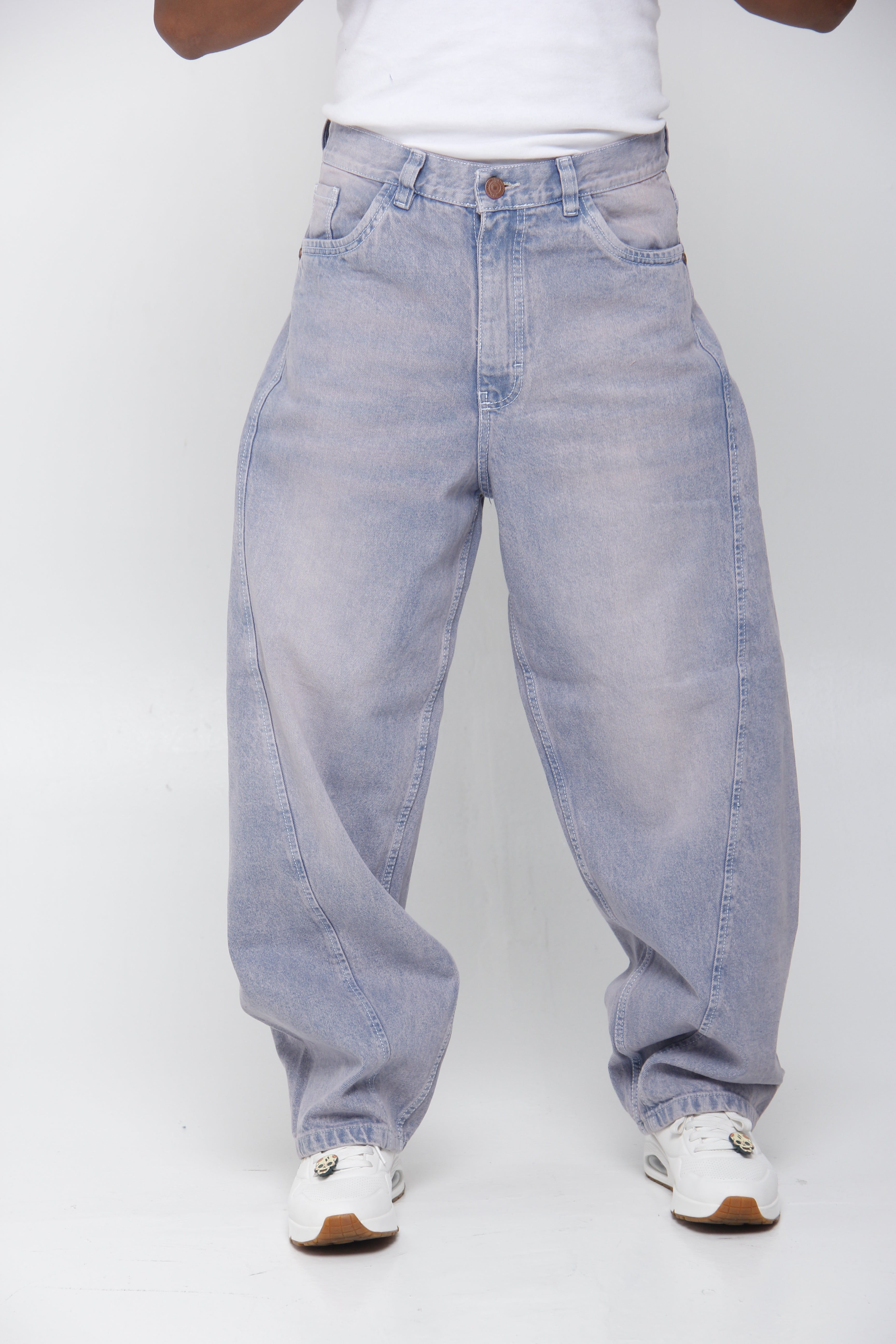 Jean Super Baggy para Hombre - Corte Ultra Ancho
