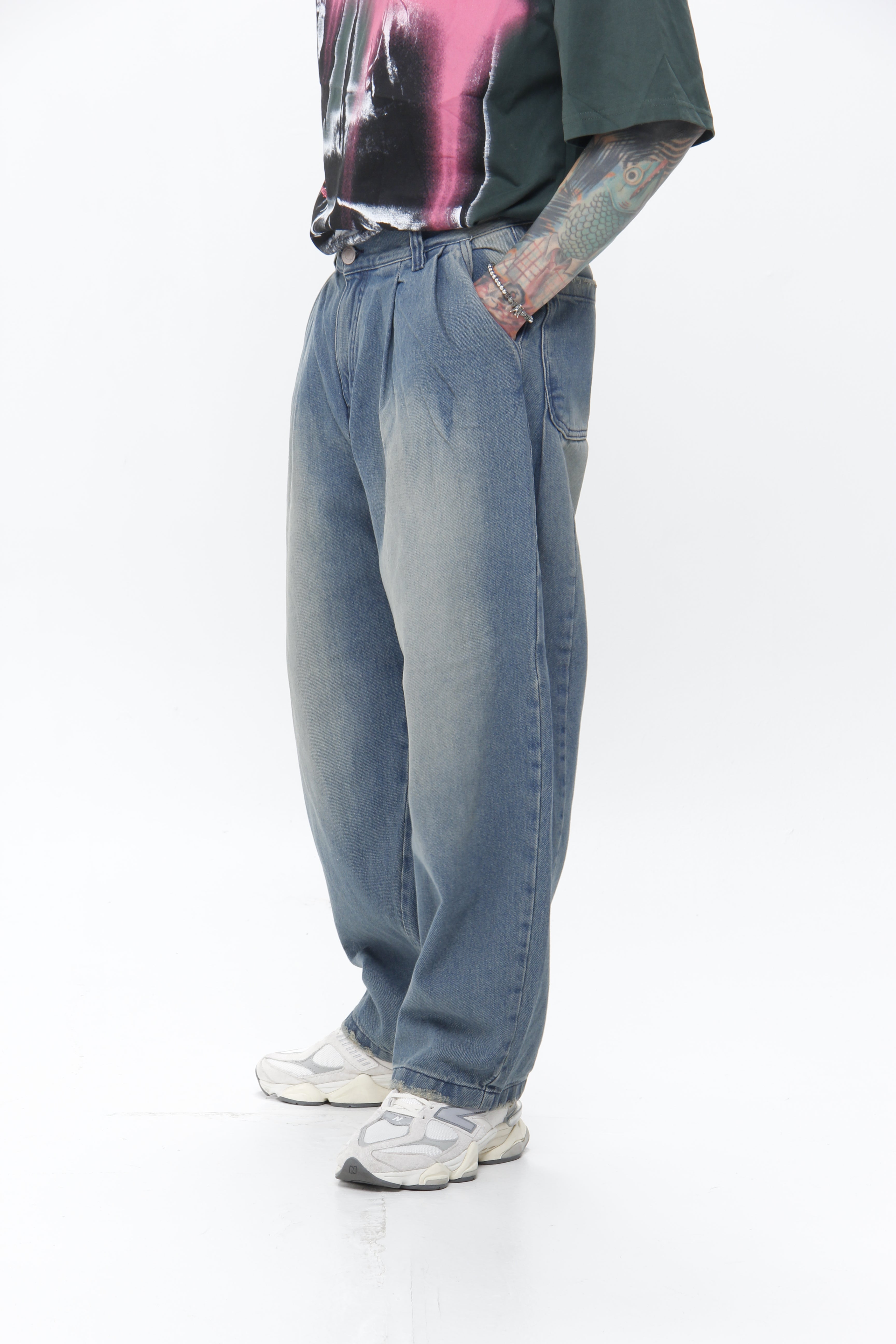 Jean Super Baggy – Pantalón Denim Extra Ancho Streetwear & Skater