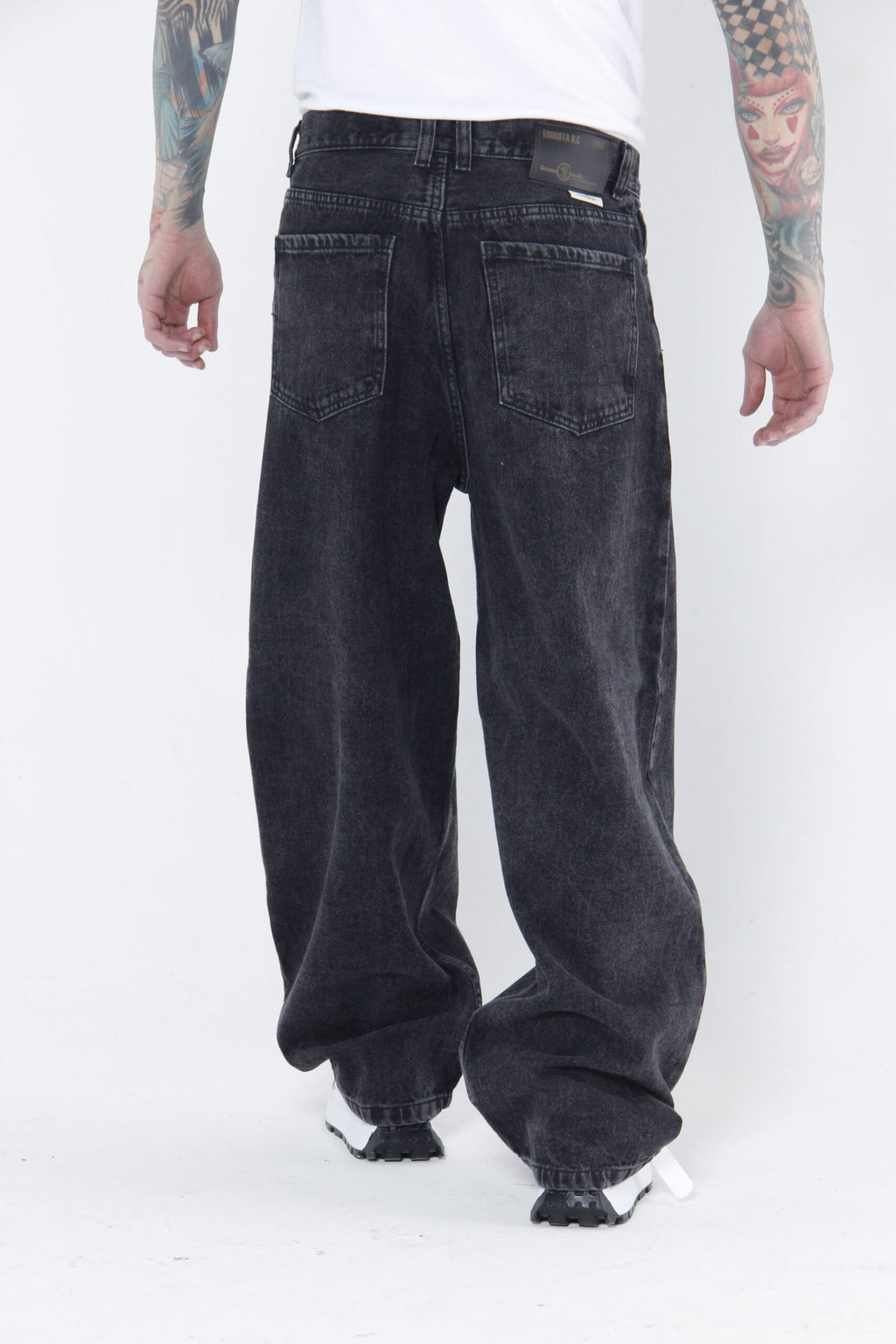 Jeans Baggy Hombre Gris – Denim Oversize Streetwear Urbano