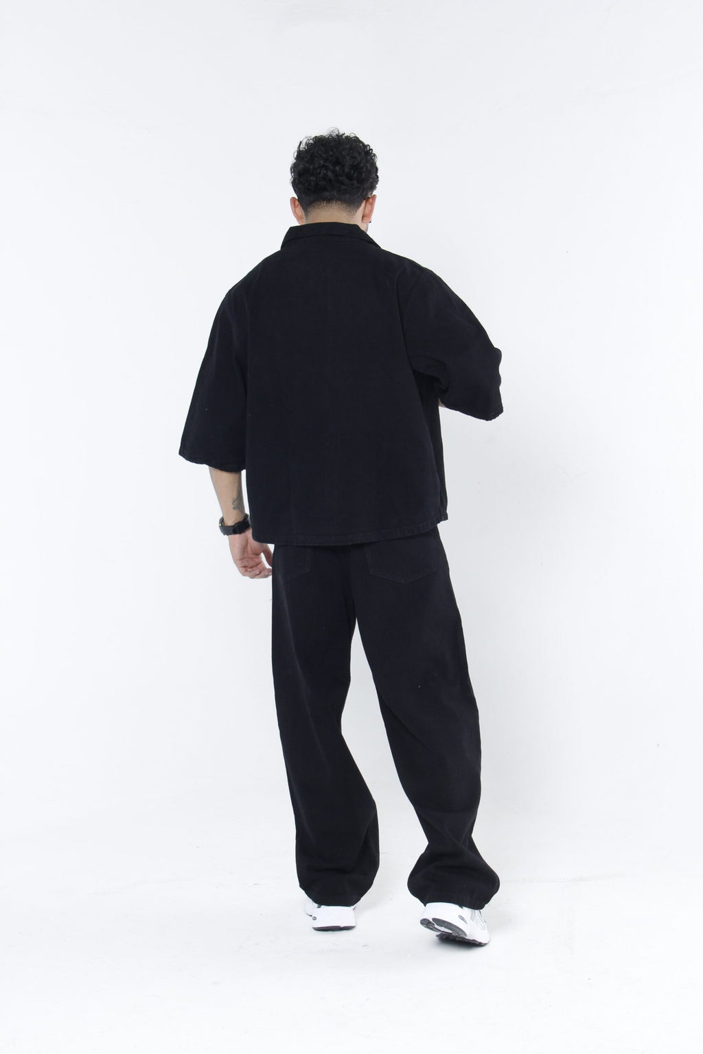 Jeans Baggy Negro – Oversize Streetwear Urbano