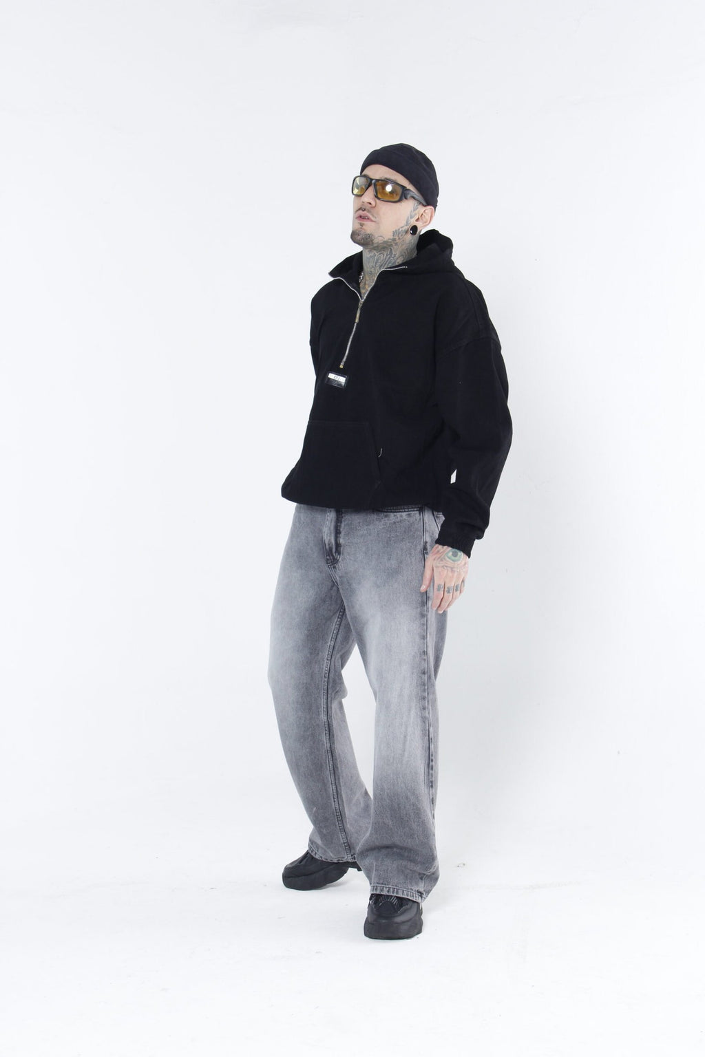 Jeans Hombre Trendy Fit - Gris claro - Café oxidado