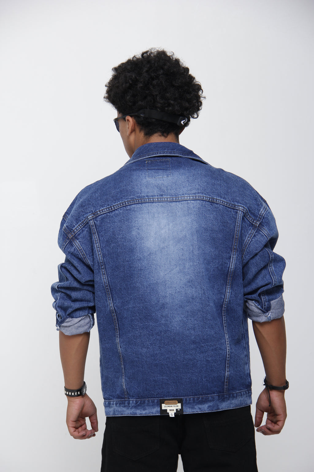 Chaqueta de Jean Oversize para Hombre - Estilo Urbano Clásico