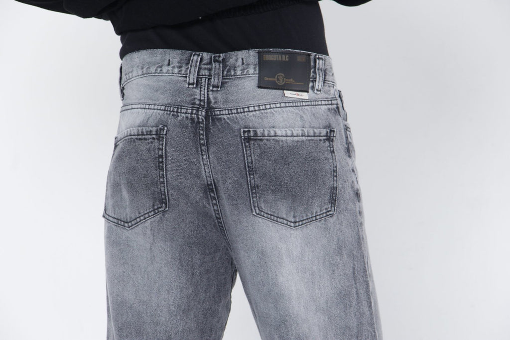 Jeans Hombre Trendy Fit - Gris claro - Café oxidado