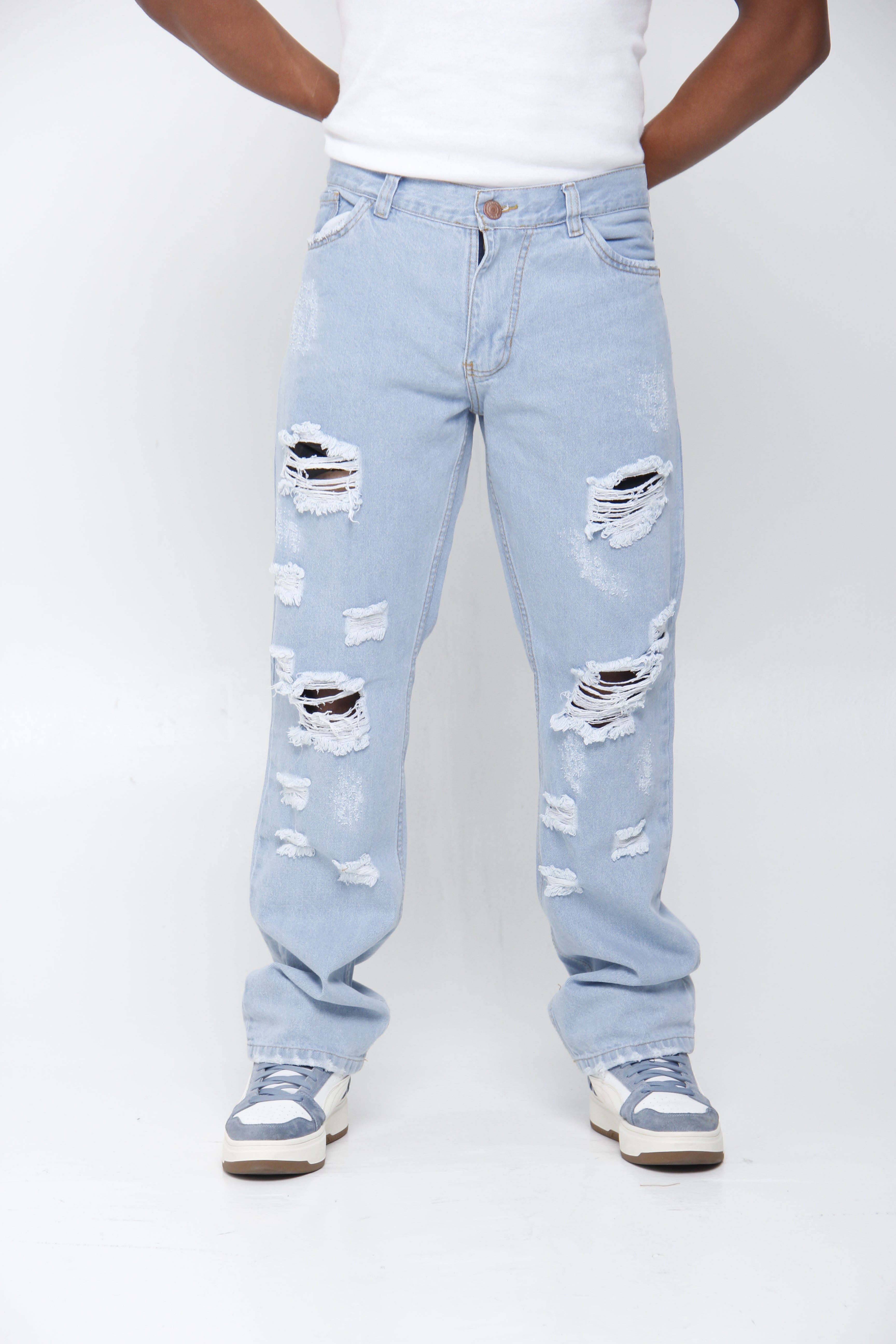 Jean para Hombre - Corte Relaxed Fit Recto