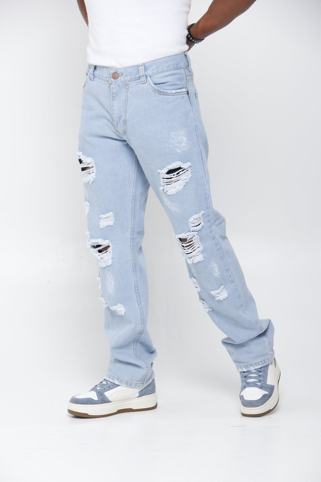 Jean para Hombre - Corte Relaxed Fit Recto
