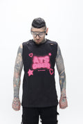 Esqueleto Blanco  – Camiseta sin Mangas Estilo Streetwear