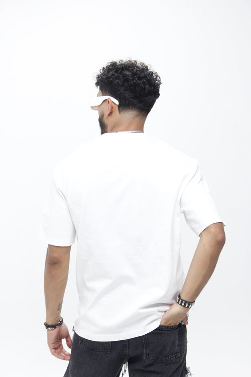 Camiseta Blanca "Good Night Spider" –
