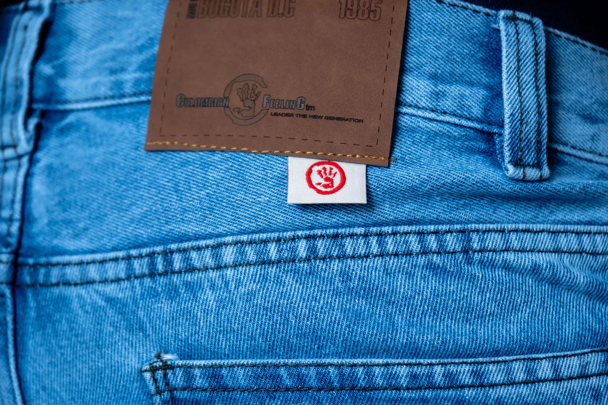 Jean Ripped Layers stone claro