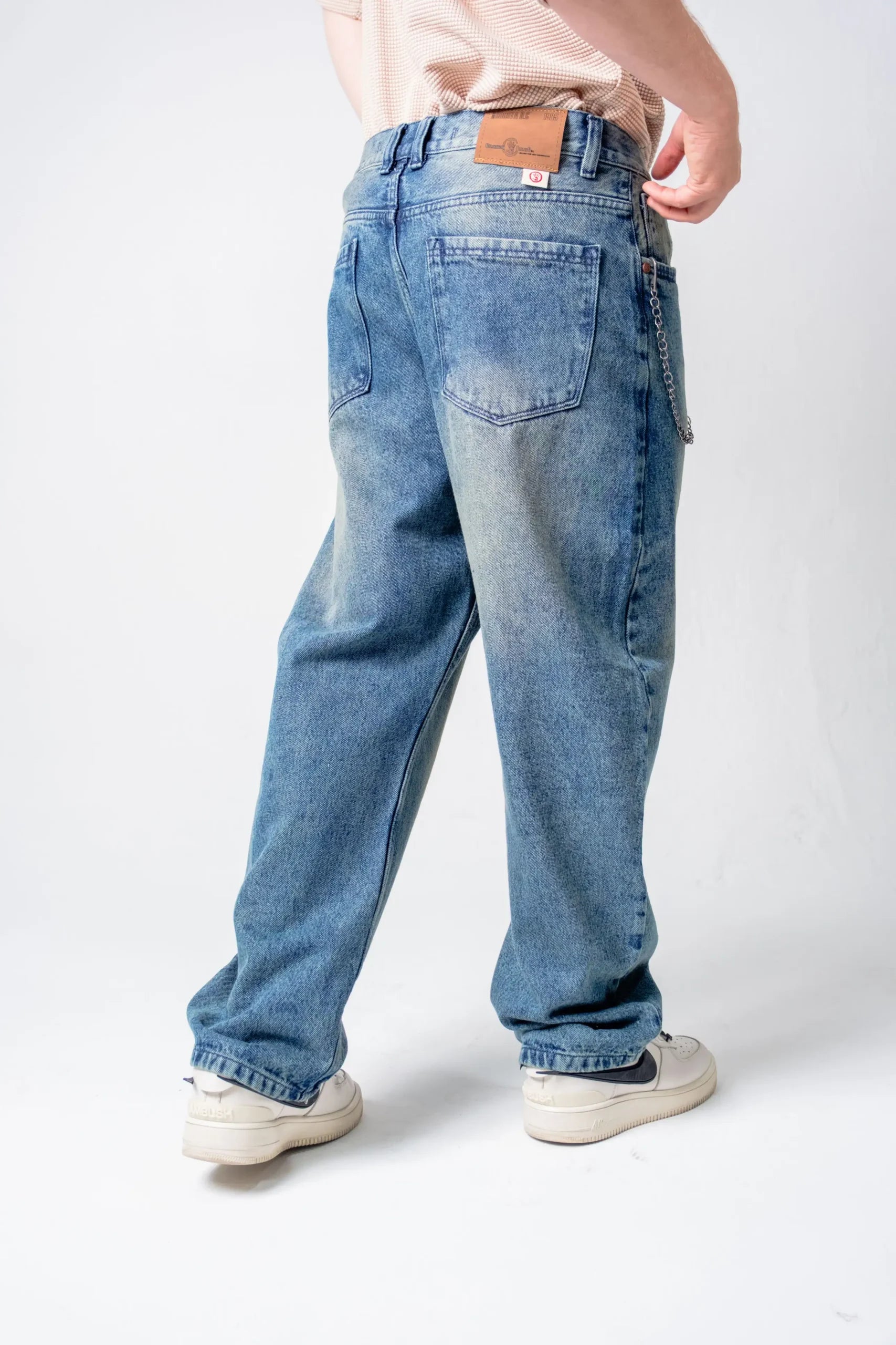 Jean Wide Leg Lavado Dirty wash
