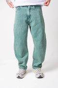 Jean Wide Leg Verde jaspe