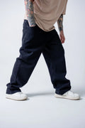 Jean Wide Leg Negro Clásico