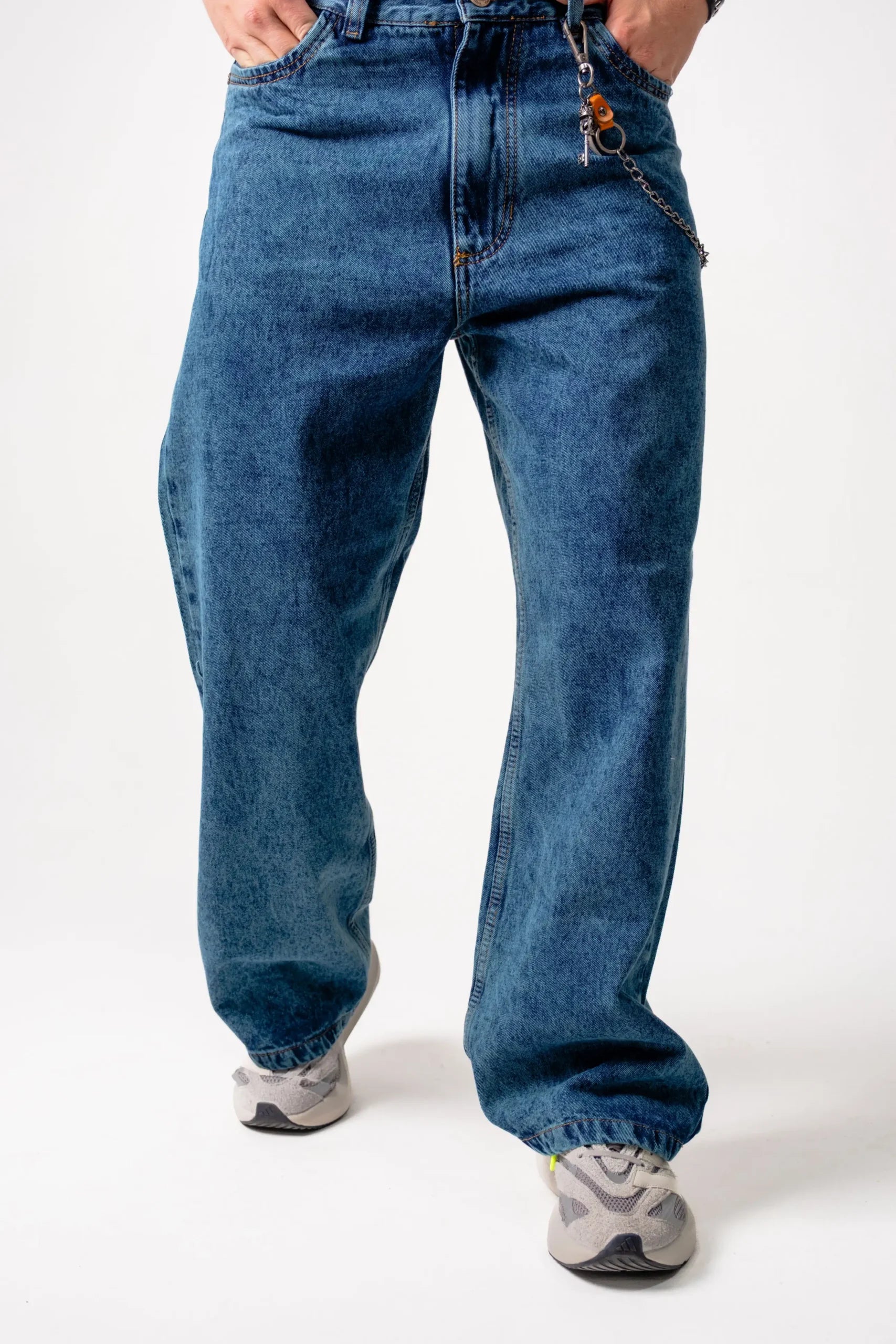 Jean Wide Leg Verde petroleo