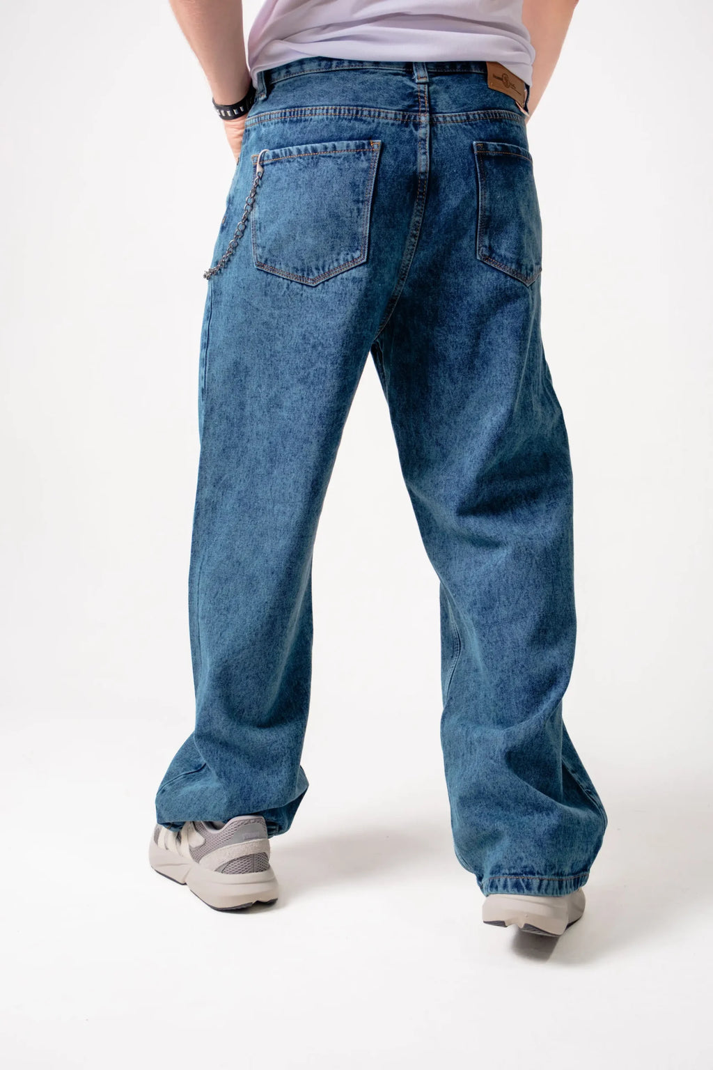 Jean Wide Leg Verde petroleo