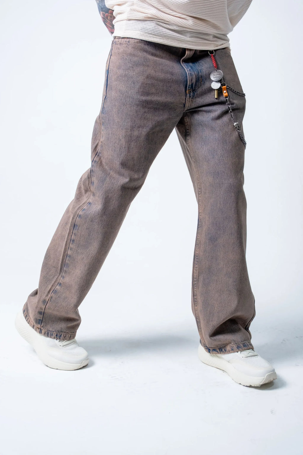 Jean Wide Leg oxidadoVintage Lavado