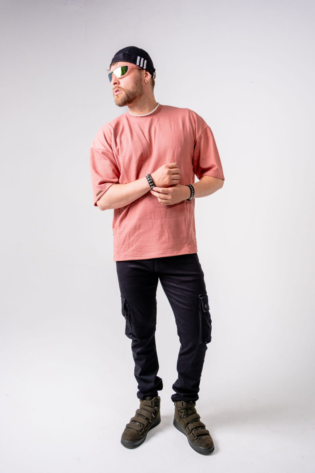 Jogger Cargo Negro Hombre