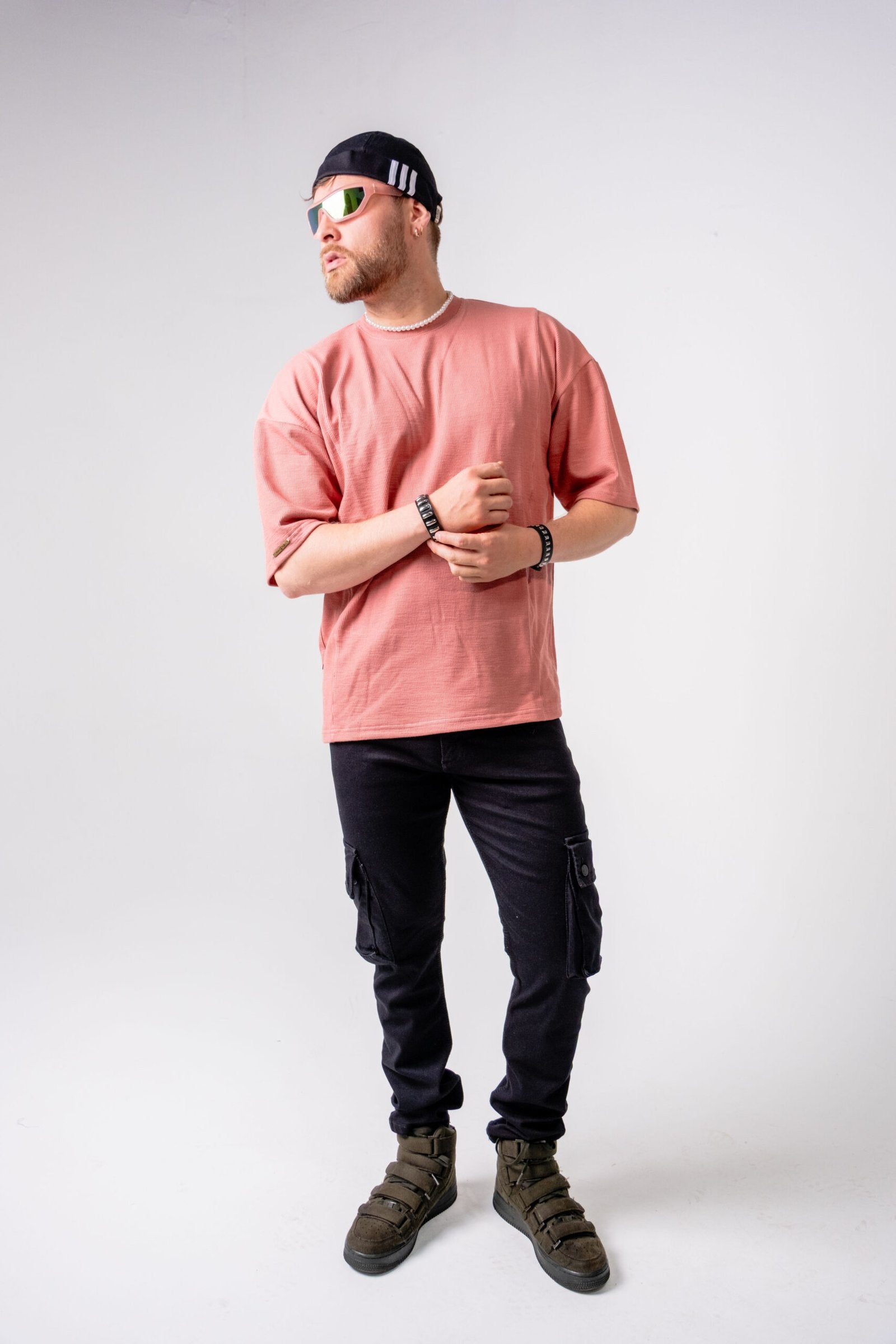 Jogger Cargo Negro Hombre
