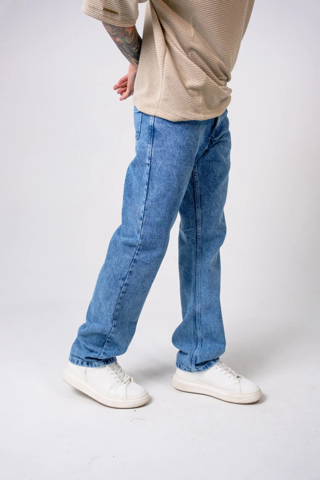 Jean Relax Fit Azul stone