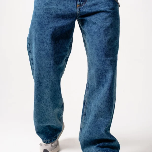 Jean Wide Leg Verde petroleo