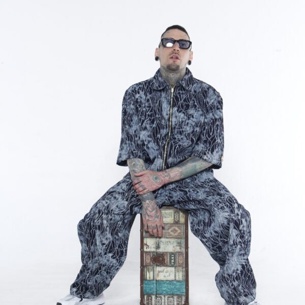 Jackard Pantalón Azul