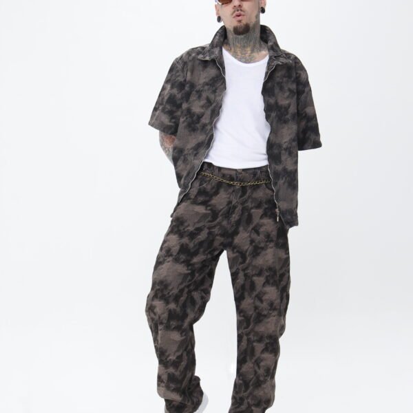 Pantalón Hombre Tejido Jacquard - Diseño Texturizado Premium y Corte