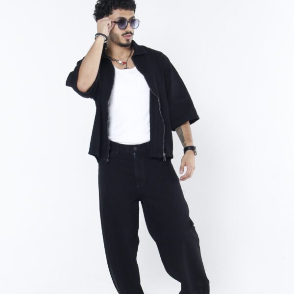 Jeans Baggy Negro – Oversize Streetwear Urbano
